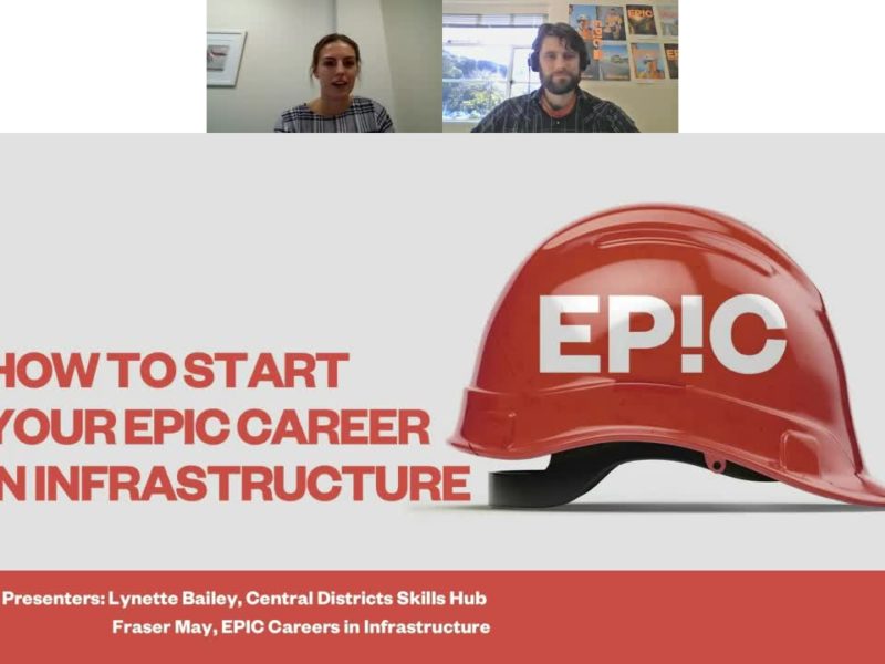 Talent Central - Webinar - Careers in Infrastructure